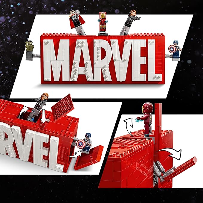Marvel - Logo e Minifiguras