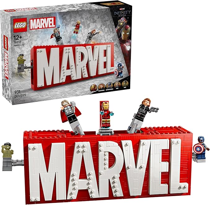 Marvel - Logo e Minifiguras
