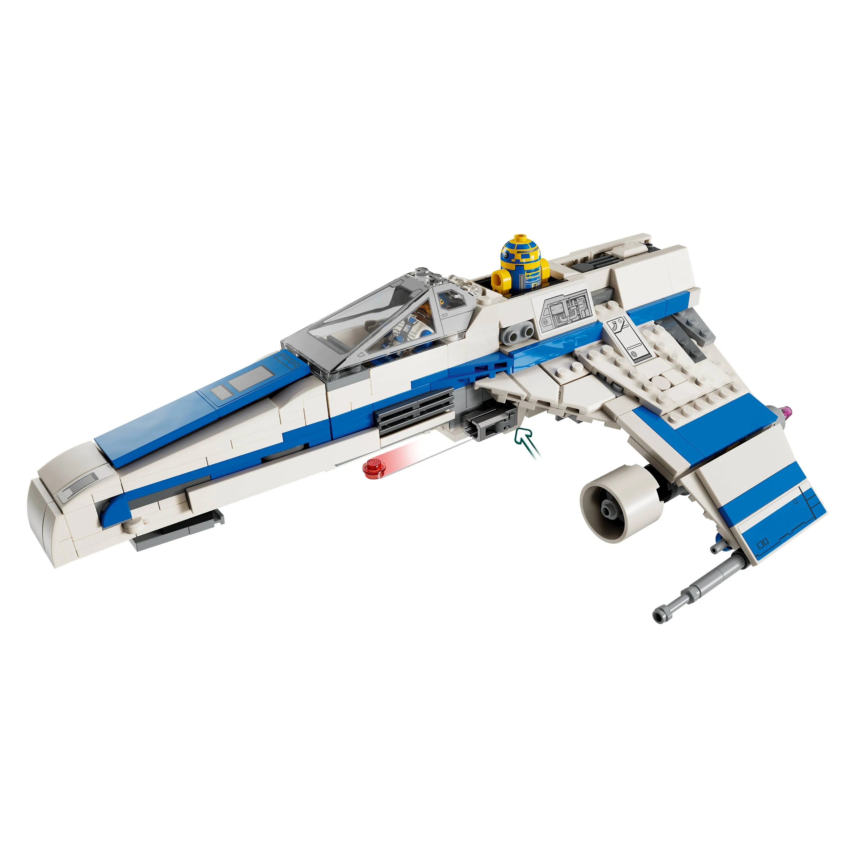 Star Wars™ - E-Wing da Nova República™ vs. Caça Estelar de Shin Hati™