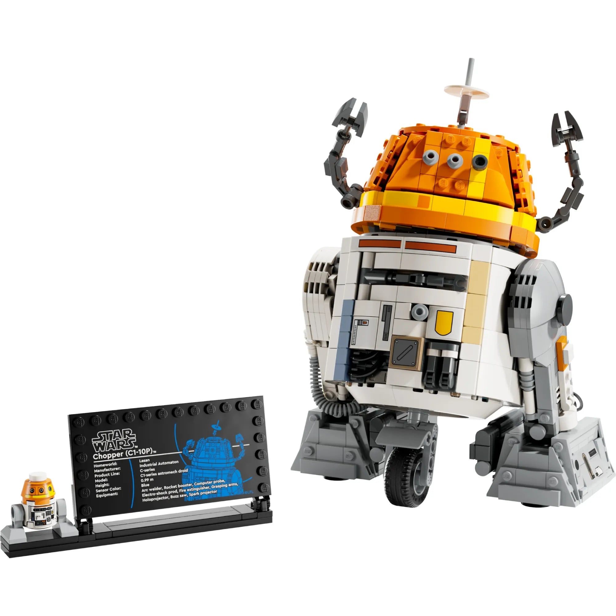 Star Wars™ - Droide Astromecânico Chopper (C1-10P)™