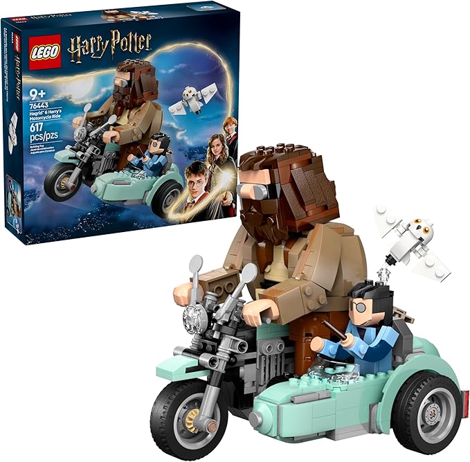 Harry Potter™ - Passeio de moto de Hagrid™ e Harr